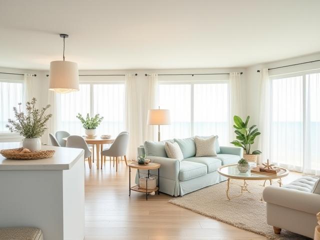 Brighton Beach House coastal interior design transformation